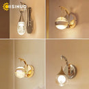 GobekUsa Crystal LED Wall Sconce for Elegant Home Décor