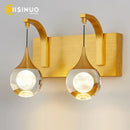 GobekUsa Crystal LED Wall Sconce for Elegant Home Décor