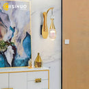 GobekUsa Crystal LED Wall Sconce for Elegant Home Décor