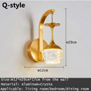 GobekUsa Crystal LED Wall Sconce for Elegant Home Décor
