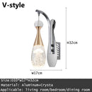 GobekUsa Crystal LED Wall Sconce for Elegant Home Décor