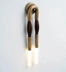 GobekUsa Designer Tassel U-Shaped Wall Lamp - Gold/Silver/Black Metal - Hotel Living Corridor