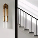 GobekUsa Designer Tassel U-Shaped Wall Lamp - Gold/Silver/Black Metal - Hotel Living Corridor