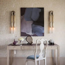 GobekUsa Designer Tassel U-Shaped Wall Lamp - Gold/Silver/Black Metal - Hotel Living Corridor
