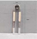 GobekUsa Designer Tassel U-Shaped Wall Lamp - Gold/Silver/Black Metal - Hotel Living Corridor
