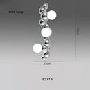 GobekUsa Dimmable LED Hanging Pendant Light for Living Room - Gold Silver Luminaire