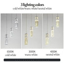 GobekUsa Bubble Crystal LED Pendant Lights in Gold/Silver