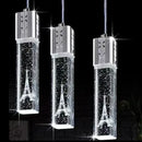 GobekUsa Bubble Crystal LED Pendant Lights in Gold/Silver