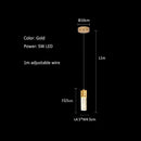 GobekUsa Bubble Crystal LED Pendant Lights in Gold/Silver