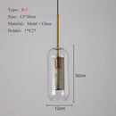 GobekUsa Ball Glass Pendant Light Modern Kitchen Dining Living Room Fixture