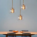 GobekUsa Ball Glass Pendant Light Modern Kitchen Dining Living Room Fixture
