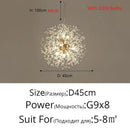 GobekUsa Gold/Silver LED Crystal Chandelier for Home Living Dining Study Hall Bedroom