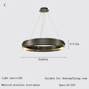 GobekUsa Gold Ring Chandelier: Modern Italian Design for Stylish Living Spaces