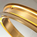 GobekUsa Gold Ring Chandelier: Modern Italian Design for Stylish Living Spaces