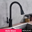 GobekUsa Gold Single Handle Kitchen Faucet: Hot and Cold Water Tap