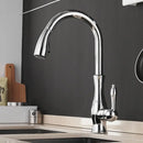 GobekUsa Gold Single Handle Pull Out Kitchen Faucet Swivel Water Mixer Tap 866011