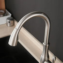 GobekUsa Gold Single Handle Pull Out Kitchen Faucet Swivel Water Mixer Tap 866011