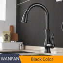 GobekUsa Gold Single Handle Pull Out Kitchen Faucet Swivel Water Mixer Tap 866011