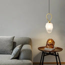 GobekUsa Adjustable Brass Chandelier with G9 Bulb in Black Gold Copper for Kitchen & Restaurant