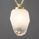 GobekUsa Adjustable Brass Chandelier with G9 Bulb in Black Gold Copper for Kitchen & Restaurant