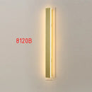 GobekUsa LED Wall Lamp: Waterproof, Dimmable, Aluminum, Outdoor Sconce Light - Gold