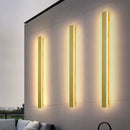 GobekUsa LED Wall Lamp: Waterproof, Dimmable, Aluminum, Outdoor Sconce Light - Gold