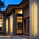 GobekUsa LED Wall Lamp: Waterproof, Dimmable, Aluminum, Outdoor Sconce Light - Gold