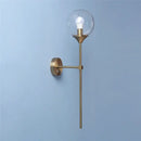 GobekUsa Glass Lampshade Wall Sconces for Bedside and Living Room Decor