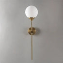 GobekUsa Glass Lampshade Wall Sconces for Bedside and Living Room Decor