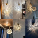 GobekUsa Crystal Pendant Chandelier for Bedroom Bathroom Modern Decor