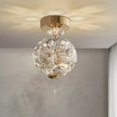 GobekUsa Crystal Pendant Chandelier for Bedroom Bathroom Modern Decor
