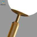 Modern gold spherical frosted glass led wall lamps bedroom sconce by Decorbites