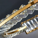 GobekUsa Crystal LED Pendant Chandelier for Home Decor & Hospitality