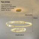GobekUsa Crystal LED Pendant Chandelier for Home Decor & Hospitality