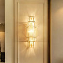 GobekUsa Glass Crystal Wall Lamp Modern Minimalist Luxury Indoor Lighting