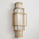 GobekUsa Glass Crystal Wall Lamp Modern Minimalist Luxury Indoor Lighting