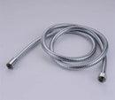 Modern gold stainless steel flexible shower hose bathroom replacement by Decorbites
