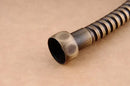 Modern gold stainless steel flexible shower hose bathroom replacement by Decorbites