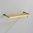 GobekUsa 304 Stainless Steel Wall Mount Towel Rack Bathroom Accessories
