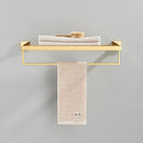 GobekUsa 304 Stainless Steel Wall Mount Towel Rack Bathroom Accessories