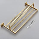 GobekUsa 304 Stainless Steel Wall Mount Towel Rack Bathroom Accessories