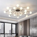 GobekUsa Ball Glass Ceiling Light in Gold for Living Room, Dining, Bedroom by GobekUsa