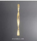 GobekUsa Gold Steel LED Pendant Lights - Luxury Dimmable Suspend Lamp