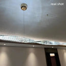 GobekUsa Gold Steel LED Pendant Lights - Luxury Dimmable Suspend Lamp