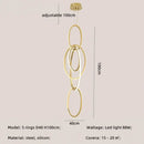 GobekUsa Gold Steel Pendant Light for Home Decor & Bar, Stylish LED Hanging Lamp