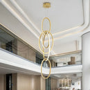 GobekUsa Gold Steel Pendant Light for Home Decor & Bar, Stylish LED Hanging Lamp