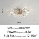 GobekUsa Acrylic LED Ceiling Lights for Bedroom Hall Living Kids Room Lamps