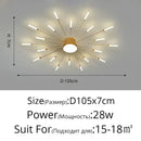 GobekUsa Acrylic LED Ceiling Lights for Bedroom Hall Living Kids Room Lamps