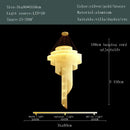 GobekUsa Gold Tassel LED Chandelier for High Ceilings - Elegant Home Decor Lighting