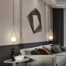 GobekUsa Glass Ball Pendant Lamps for Home Kitchen Bar Decor & Wall Sconce
